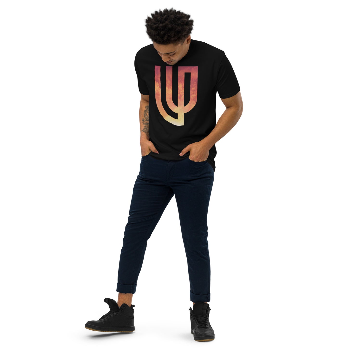 Oversized WP Logo-Crowd Control HeavyWeight Tee